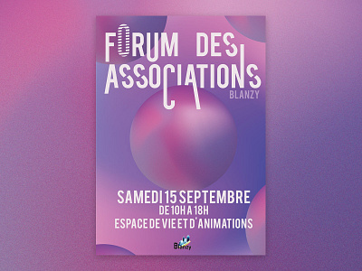 Forum Poster by Antoine Lauret on Dribbble