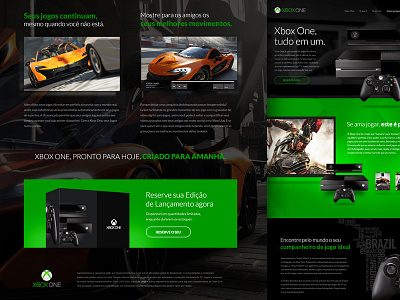 Xbox One Website - Redesign (WIP)