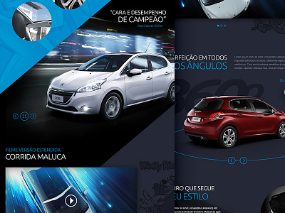 Peugeot 208 Website - Redesign (WIP)