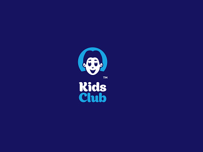 KidsClub Branding branding design flat illustration illustrator