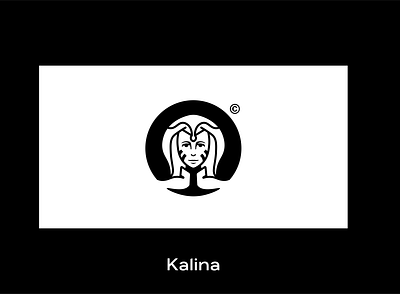 Kalina Logo branding design flat icon illustrator logo