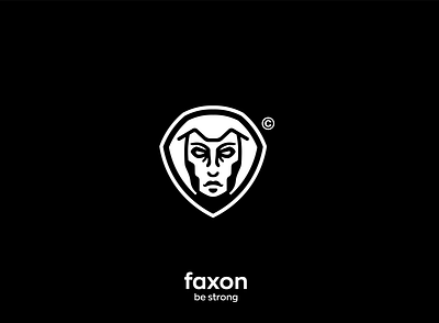 Faxon logo branding design flat icon illustration illustrator logo