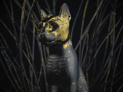 CAT 3d 3d modeling cat design