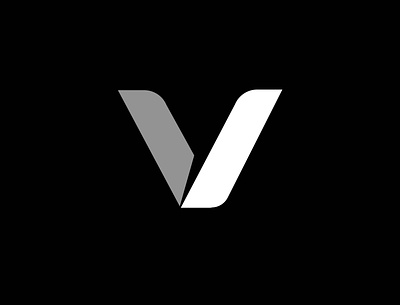 "V" logomark icon illustrator letter v logo logomark monogram type v vector