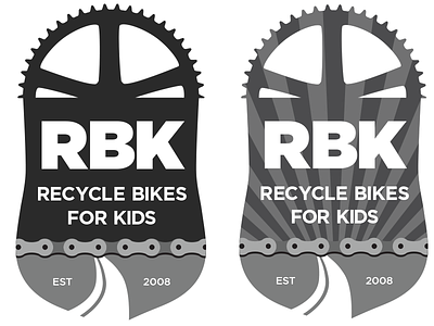 Recycle Bikes for Kids Logo (drafts)