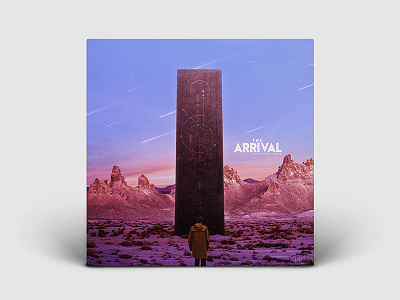 The Arrival album cover artwork cd packaging famous metal modern movie record label sci fi science stars vinyl