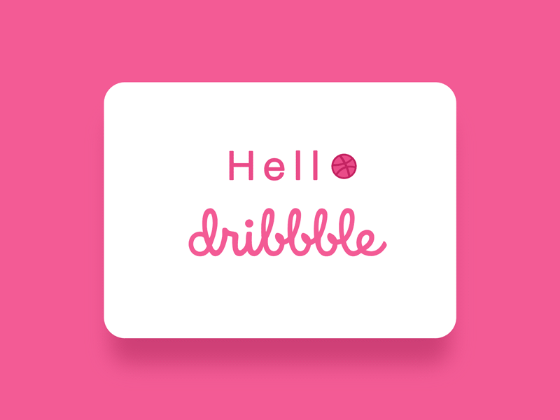 Hello Dribble dribble gif