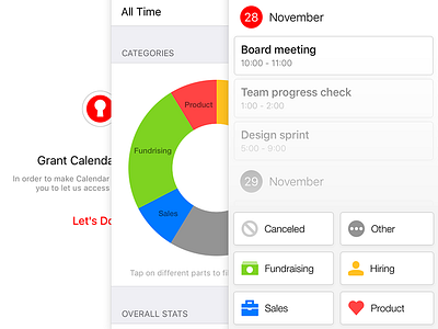 Calendar Audit Screens app apple design ios iphone screen ui