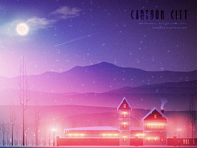 Cartooncity.vol5 cartoon cartooncity color moon night