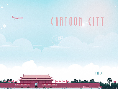 Cartooncity.vol4 beijing cartoon china city color tiananmen
