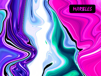 Marbles_5 color flow marble