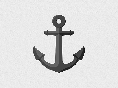 Anchor anchor illustration minimalist ship