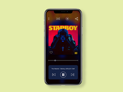 Music App Screen