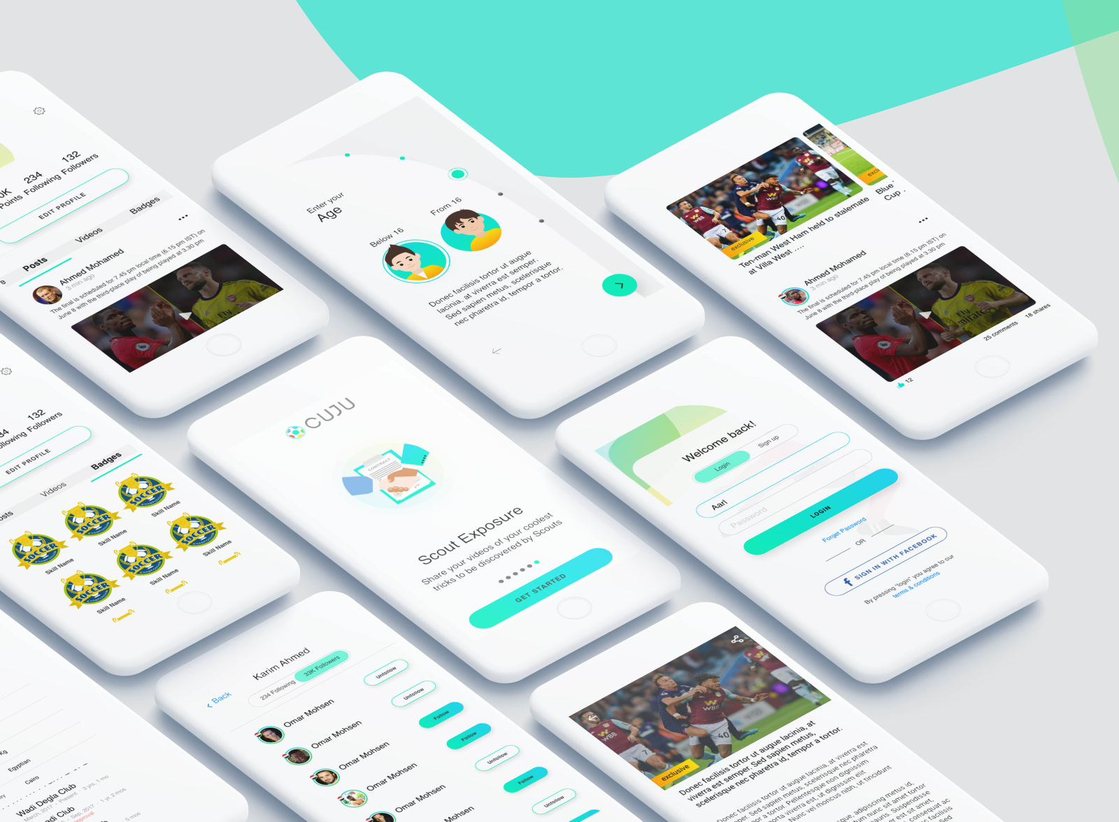 CUJU Design App by Angela Awad on Dribbble