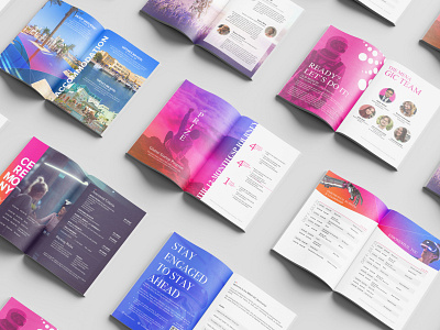 Colorfull Brochure brochures company profile design flyers vector