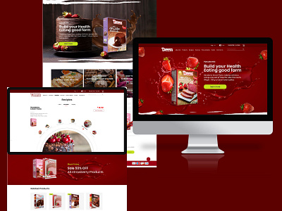 E-commerce website design illustration ui ux ux ui design vector website
