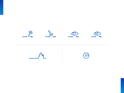 Anomaly Icons anomaly arrow arrows downgrade eye icon eyes graph icons icon icon set icons icons set raise