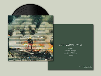 Mourning Week Album album artwork image layout mourning week record riot vinyl