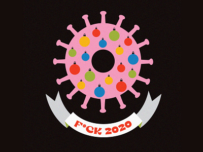 Sneezon's Greetings 2020 covid covid19 design f2020 fuck 2020 holiday 2020 illustraion