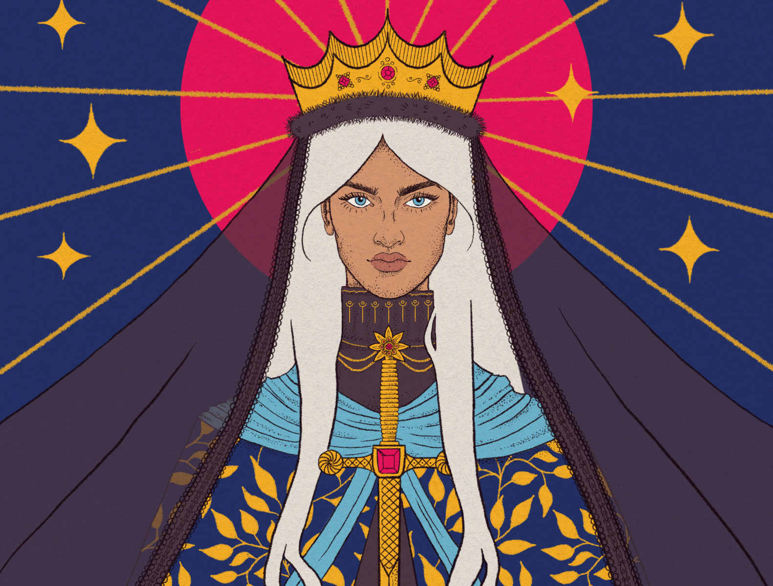 Queen of Swords by Britta Buescher on Dribbble