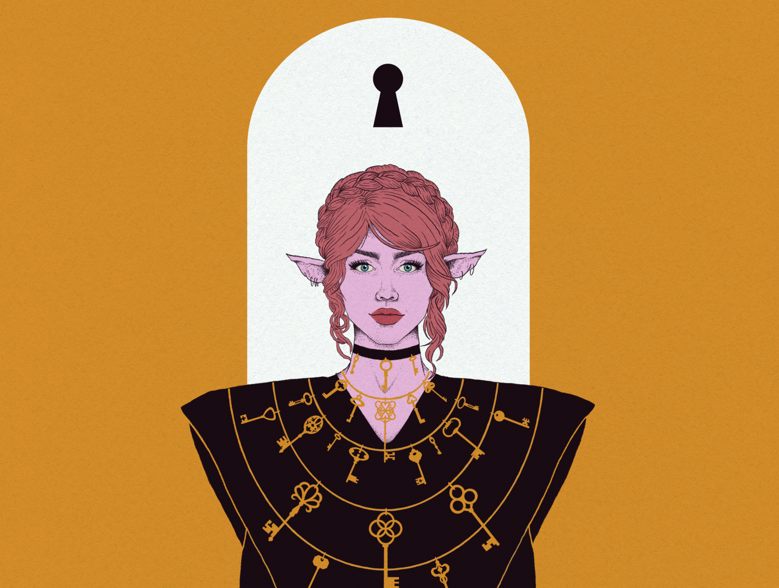 The Key Keeper by Britta Buescher on Dribbble
