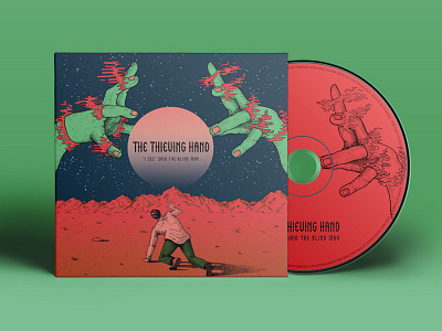 The Thieving Hand - Album EP album band cd illustration packaging production