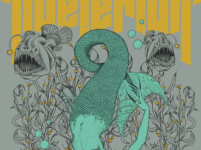 Kvelertak Poster bands design gig illustration kvelertak metal poster