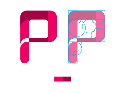 p monogram logo