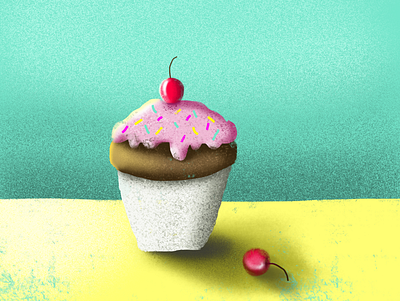 cupcake cupcake illustration procreate