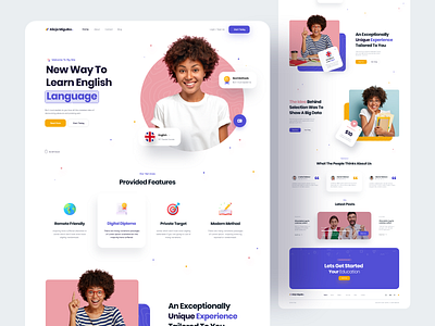 Landing page