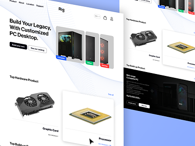 PC Hardware Website Design