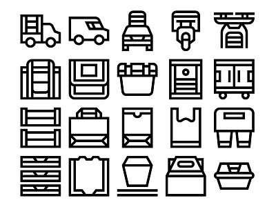 Delivery Icons designs, themes, templates and downloadable graphic elements  on Dribbble