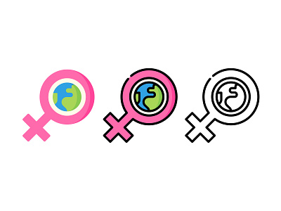 International Women's Day female feminism flaticon freepik icon design icons international woman women womens day world