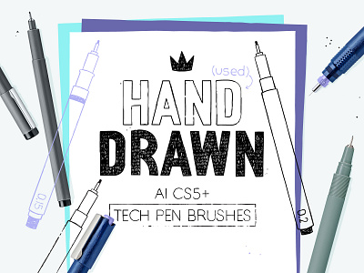 Tech pen brushes for AI