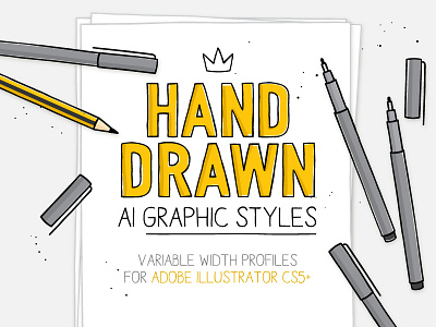 AI hand drawn styles and brushes