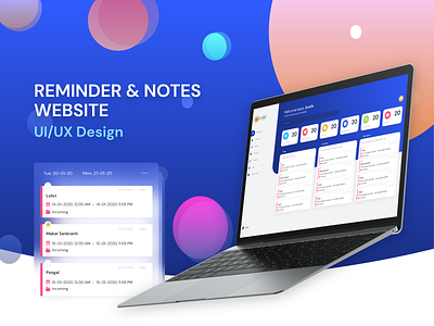 Website for Reminders and Notes