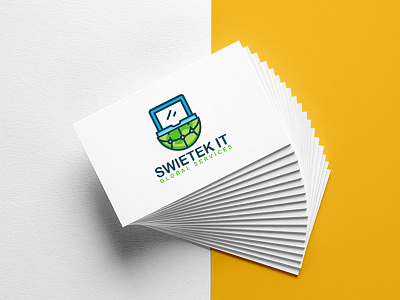 Swietek IT Global Services branding business businesscards capermint cards design logo