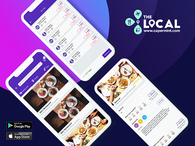 The Local - Save With Vouchers app apps design discounts ios iphonex restaurants ui ux vouchers