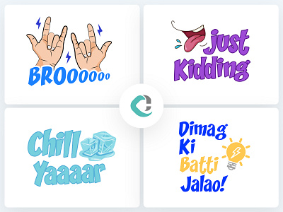 Stickers [App Coming Soon] android app ios stickers ui ux