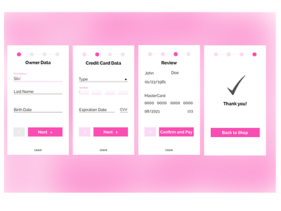 Day 002 - CC Checkout checkout credit card daily ui mobile mobile first multi step