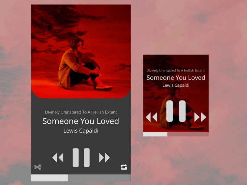 Day 009 - Music Player smartphone mobile small apple watch smartwatch watch design ux ui mobile first player music music player dailyui