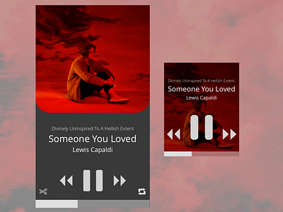 Day 009 - Music Player apple watch dailyui design mobile mobile first music music player player small smartphone smartwatch ui ux watch