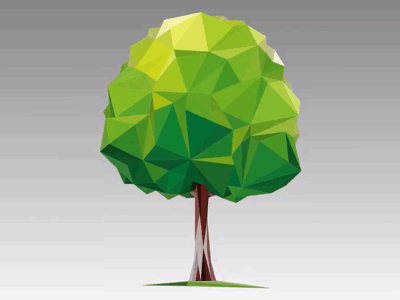Hidden behind tree animation clippath codepen codepenchallenge coding excited image path proud svg tree vector web