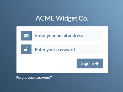 Login Dialog 001 dailyui email form login signup