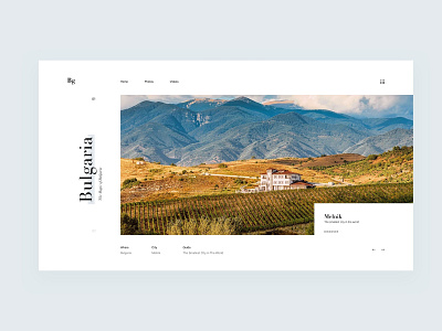 The Magic of Bulgaria bulgaria design ux ux ui design web desgin