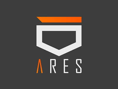 ARES brand branding concept design logo vector vectorart