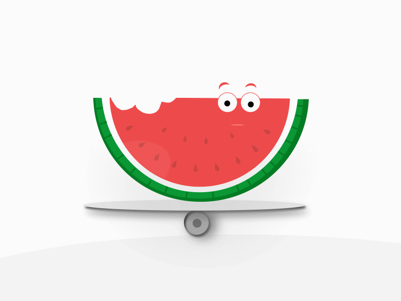 The dancing watermelon 🍉 cute dance fruit gif happy melon red skate smile summer summer watermelon wednesday