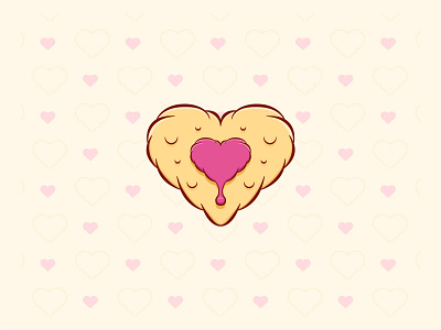 Coração cool cute falling food fun heart melting oozing pouring