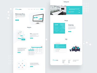 Website UI Design app art branding clean dashboard design footer homepage illustration interface landing page ui ui design ux vector web web design website