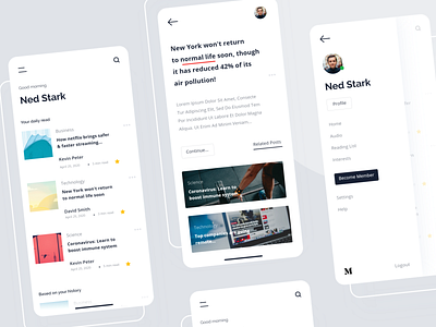 Medium App Redesign 😊